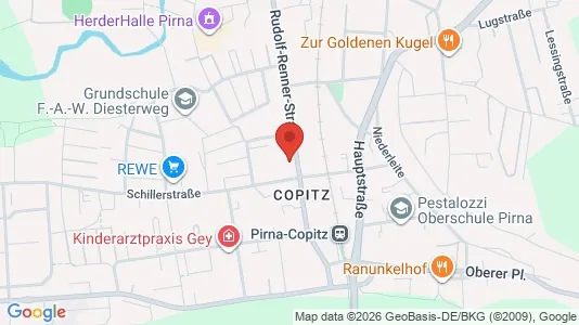 Apartments for rent i Saxon Switzerland-Eastern Ore Mountains - kort over placeringen