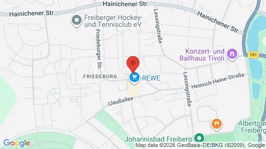 Apartments for rent i Central Saxony - kort over placeringen