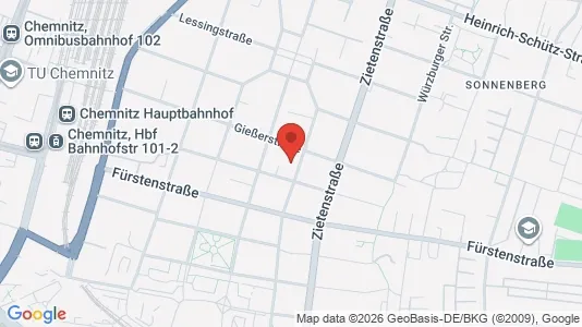Apartments for rent i Central Saxony - kort over placeringen
