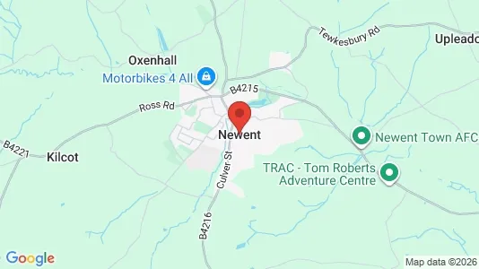 Houses for rent i Dymock/Newent - Gloucestershire - kort over placeringen