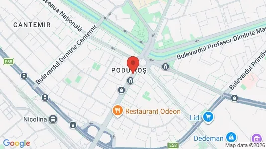 Apartments for rent i Iaşi - kort over placeringen
