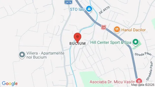 Apartments for rent i Bârnova - kort over placeringen