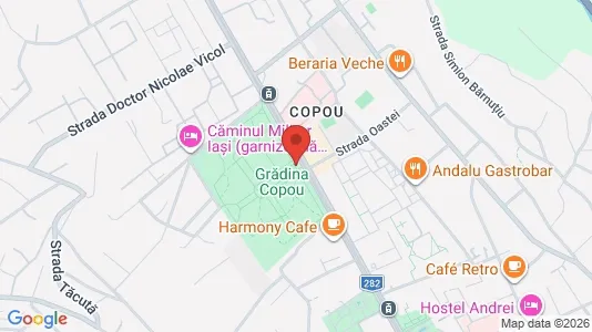 Apartments for rent i Iaşi - kort over placeringen