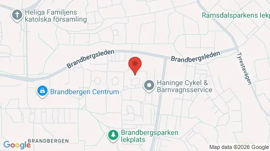 Apartments for rent i Haninge - kort over placeringen