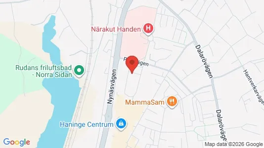 Apartments for rent i Haninge - kort over placeringen