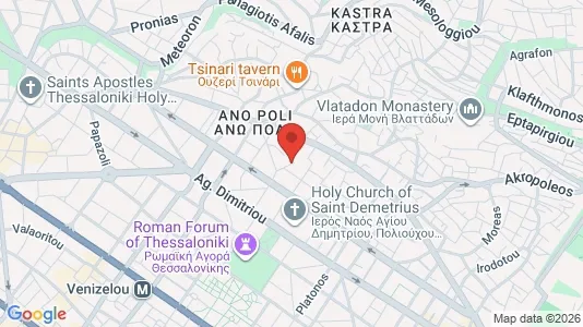 Apartments for rent i Neapoli-Sykies - kort over placeringen