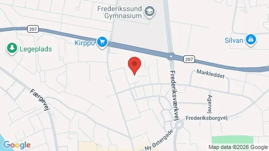 Apartments for rent i Frederikssund - kort over placeringen