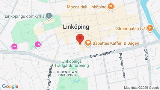 Apartments for rent i Linköping - kort over placeringen