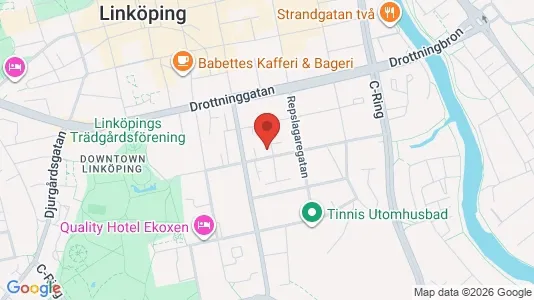 Apartments for rent i Linköping - kort over placeringen