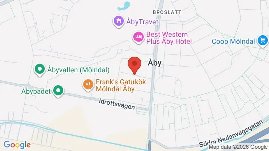 Apartments for rent i Mölndal - kort over placeringen