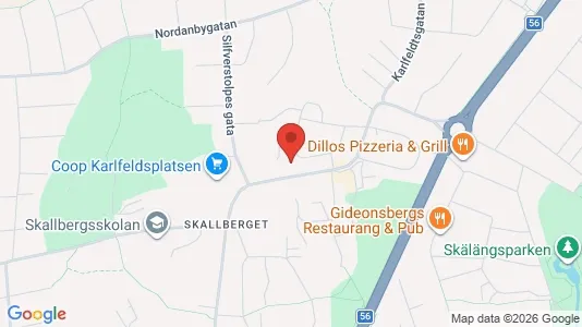 Apartments for rent i Västerås - kort over placeringen