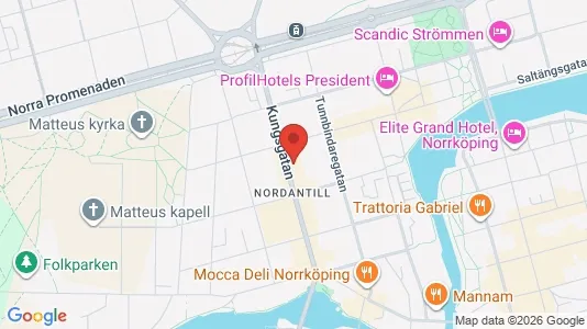 Apartments for rent i Norrköping - kort over placeringen