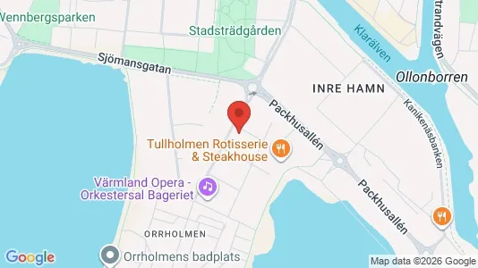 Apartments for rent i Karlstad - kort over placeringen