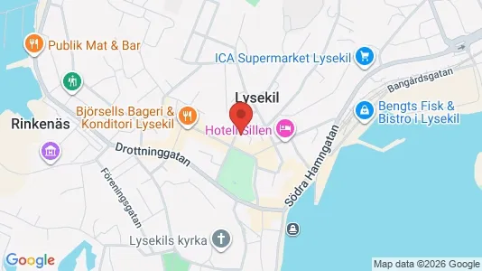 Apartments for rent i Lysekil - kort over placeringen