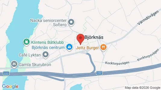 Apartments for rent i Nacka - kort over placeringen