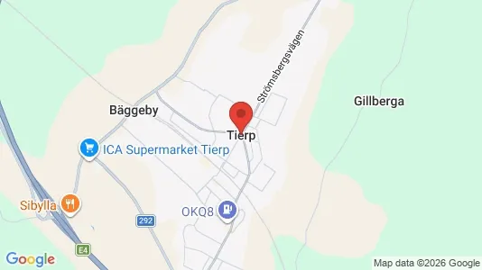 Apartments for rent i Tierp - kort over placeringen