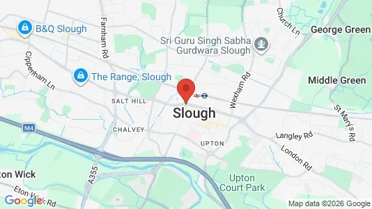 Houses for rent i Slough - Berkshire - kort over placeringen