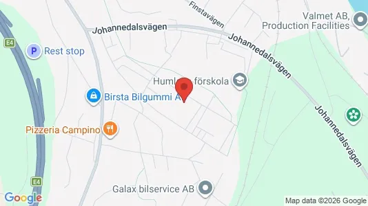 Apartments for rent i Sundsvall - kort over placeringen