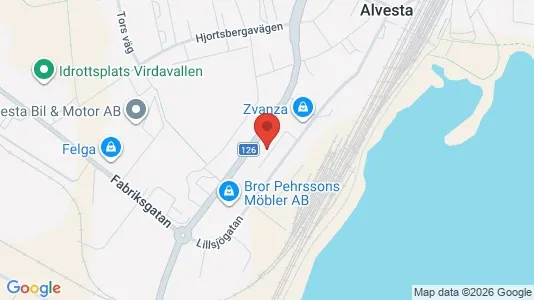 Apartments for rent i Alvesta - kort over placeringen