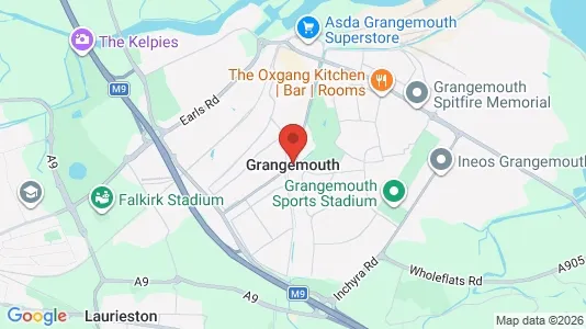 Apartments for rent i Grangemouth - Stirlingshire - kort over placeringen