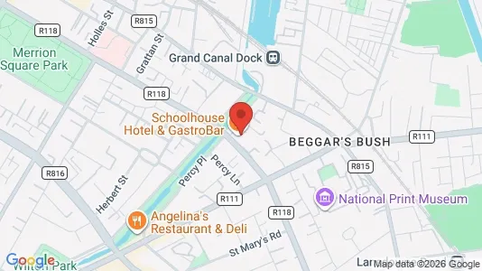 Apartments for rent i Dublin 8 - kort over placeringen