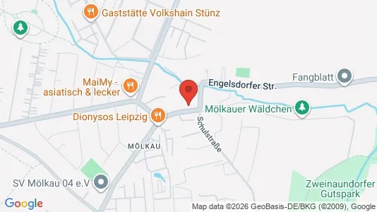 Apartments for rent i Leipzig - kort over placeringen