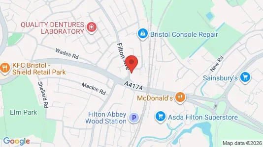 Apartments for rent i Bristol - Avon - kort over placeringen