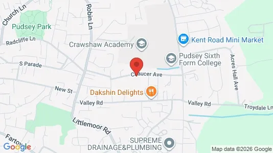 Apartments for rent i Pudsey - West Yorkshire - kort over placeringen