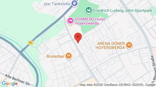 Apartments for rent i Bautzen - kort over placeringen
