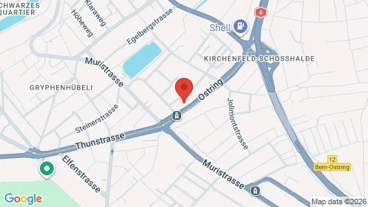 Apartments for rent i Bern-Mittelland - kort over placeringen