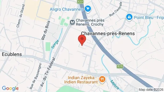 Apartments for rent i Ouest Lausannois - kort over placeringen
