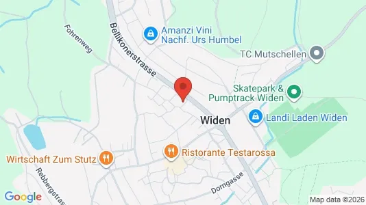 Apartments for rent i Bremgarten - kort over placeringen