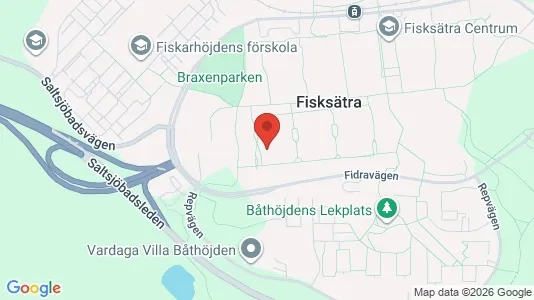 Apartments for rent i Nacka - kort over placeringen