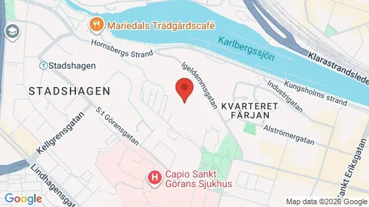 Apartments for rent i Kungsholmen - kort over placeringen