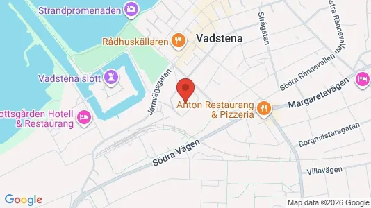 Apartments for rent i Vadstena - kort over placeringen