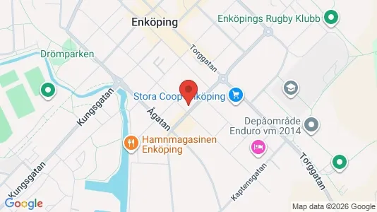 Apartments for rent i Enköping - kort over placeringen
