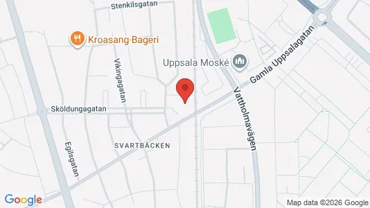 Apartments for rent i Uppsala - kort over placeringen