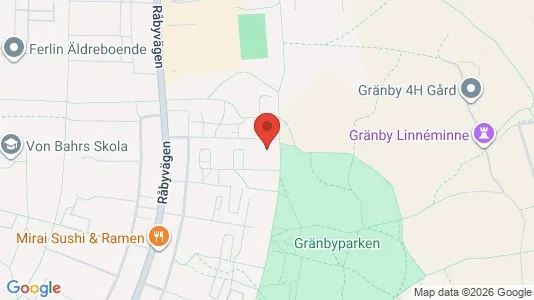 Apartments for rent i Uppsala - kort over placeringen