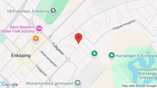 Apartments for rent i Enköping - kort over placeringen