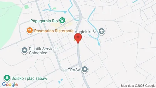 Apartments for rent i Zielona Góra - kort over placeringen