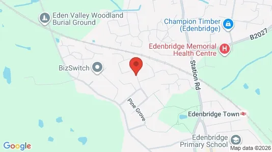 Apartments for rent i Edenbridge - Kent - kort over placeringen