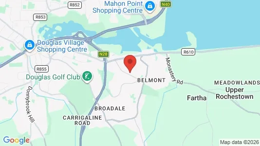 Apartments for rent i Rochestown - kort over placeringen