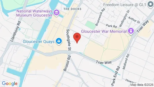 Apartments for rent i Gloucester - Gloucestershire - kort over placeringen