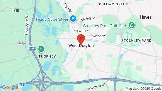Apartments for rent i West Drayton - Middlesex - kort over placeringen