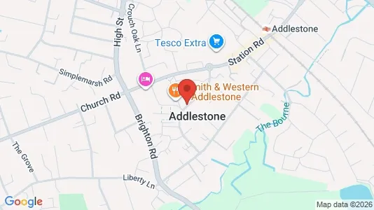 Apartments for rent i Addlestone - Surrey - kort over placeringen