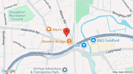 Apartments for rent i Guildford - Surrey - kort over placeringen