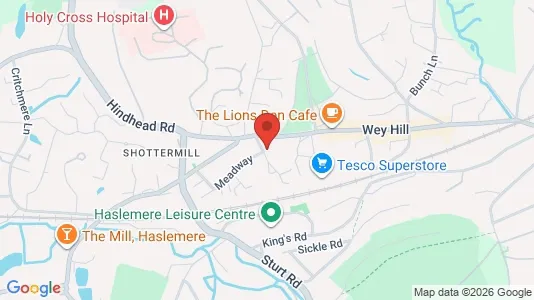 Apartments for rent i Haslemere - Surrey - kort over placeringen
