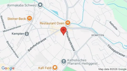 Apartments for rent i Hinwil - kort over placeringen