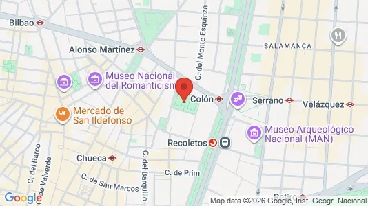 Apartments for rent i Madrid Centro - kort over placeringen