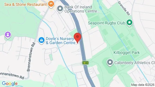 Apartments for rent i Dublin 18 - kort over placeringen